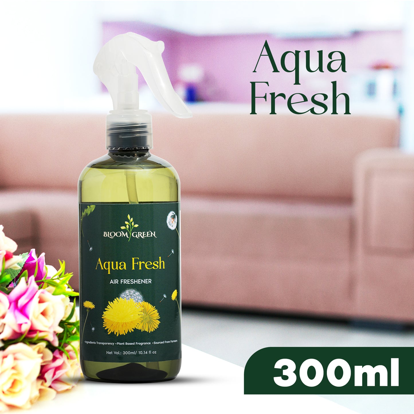 Aqua Breeze Room Freshener Spray- Ocean-Inspired & Natural