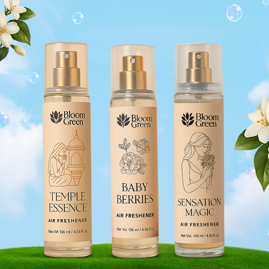 Air Freshener Pack of 3 Signature Fragrances