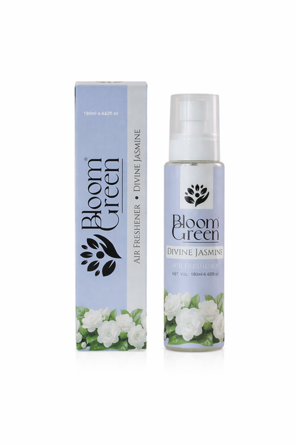 Divine Jasmine Natural Air Freshener Spray – Refreshing Floral Aroma | 190ml