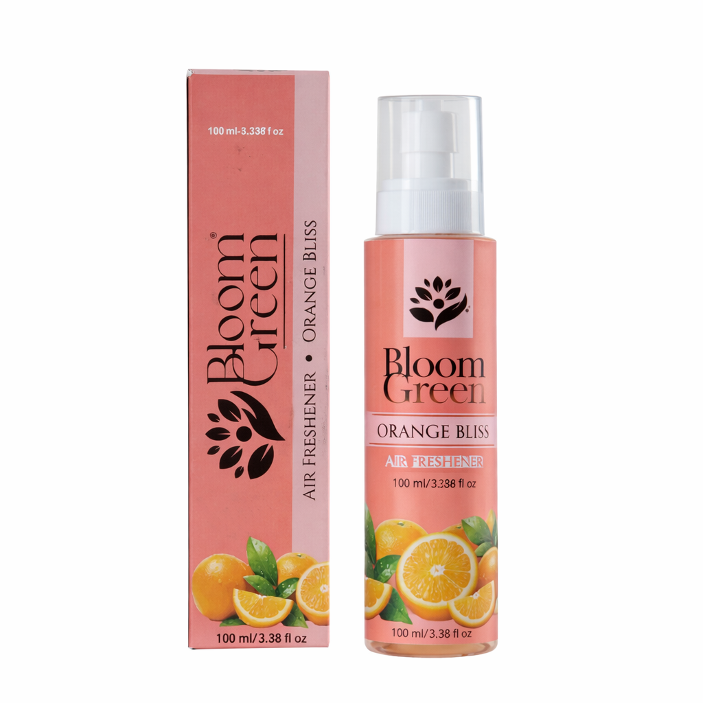 Orange Bliss Natural Air Freshener Spray – Citrusy Fresh Room Fragrance | 100ml