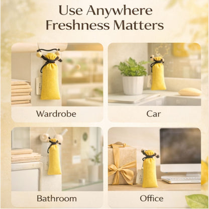 Citrus Camphor Cone 60gm – Natural Camphor Air Freshener Cones with Refreshing Citrus Aroma | Long Lasting Home & Prayer Room Freshener by Bloom Green