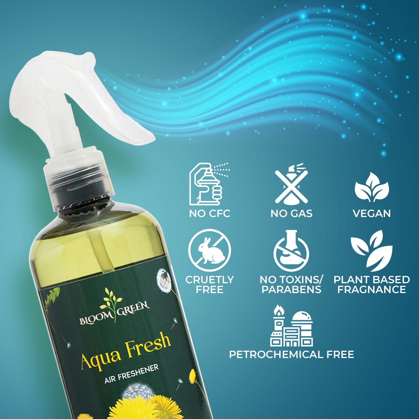 Aqua Breeze Room Freshener Spray- Ocean-Inspired & Natural