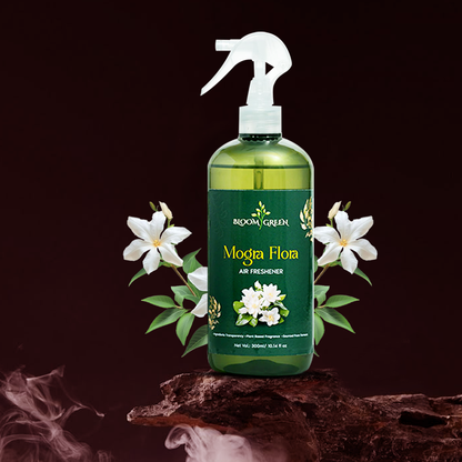 Mogra Flora Room Freshener Spray - Natural Fresh Floral Scent