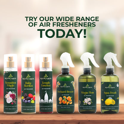Mogra Flora Room Freshener Spray - Natural Fresh Floral Scent